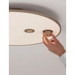 Plafoniera NovaLuce VEA metal, acril, sampanie, LED, 53W, 2700-3000K, 2323 Lm - NL-9088212