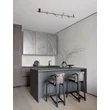 Plafoniera NovaLuce ELLI metal, negru, sampanie, LED, 22W, 3000K, 1112 Lm - NL-9088215