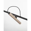 Plafoniera NovaLuce ELLI metal, negru, sampanie, LED, 22W, 3000K, 1112 Lm - NL-9088215