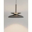 Pendul NovaLuce ESTI metal, sticla, nichel, fumuriu, LED, 10W, 3000K, 543 Lm - NL-9088217