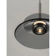 Pendul NovaLuce ESTI metal, sticla, nichel, fumuriu, LED, 10W, 3000K, 543 Lm - NL-9088217