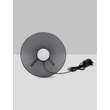 Veioza NovaLuce ESTI metal, sticla, gri, LED, 16W, 3000K, 1214 Lm - NL-9088219