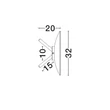 Veioza NovaLuce ESTI metal, sticla, gri, maro, LED, 16W, 3000K, 1214 Lm - NL-9088220