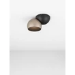 Plafoniera NovaLuce LUSA metal, negru, sampanie, LED, 11W, 3000K, 826 Lm - NL-9088223