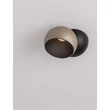 Plafoniera NovaLuce LUSA metal, negru, sampanie, LED, 11W, 3000K, 826 Lm - NL-9088223