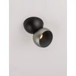Plafoniera NovaLuce LUSA metal, negru, nichel, LED, 11W, 3000K, 826 Lm - NL-9088224