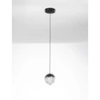 Pendul NovaLuce ALICIA metal, sticla, negru, LED, 5W, 3000K, 315 Lm - NL-9124112