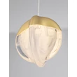 Pendul NovaLuce ALICIA metal, sticla, auriu, LED, 5W, 3000K, 315 Lm - NL-9124122