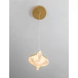 Pendul NovaLuce ALICIA metal, sticla, auriu, LED, 5W, 3000K, 315 Lm - NL-9124122