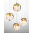 Pendul NovaLuce ALICIA metal, sticla, auriu, LED, 25W, 3000K, 1575 Lm - NL-9124123