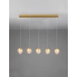 Pendul NovaLuce ALICIA metal, sticla, auriu, LED, 25W, 3000K, 1575 Lm - NL-9124124