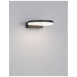 Aplica de perete exterioara NovaLuce Posen metal, plastic, antracit, LED, 3000K, 10W, 744lm, IP65 - NL-9131201