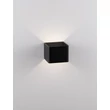 Aplica de perete NovaLuce EPIC metal, negru, LED, 3000K, 6W, 579lm - NL-9136180