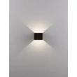 Aplica de perete NovaLuce EPIC metal, negru, LED, 3000K, 6W, 579lm - NL-9136180