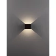 Aplica de perete NovaLuce EPIC metal, negru, LED, 3000K, 6W, 579lm - NL-9136180