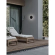 Aplica de perete exterioara NovaLuce ALUX metal, negru, LED, 11W, 993lm, 3000K, IP54 - NL-9136406
