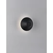 Aplica de perete exterioara NovaLuce ALUX metal, negru, LED, 11W, 993lm, 3000K, IP54 - NL-9136406