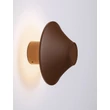 Aplica de perete exterioara NovaLuce ALUX metal, maro, LED, 11W, 993lm, 3000K, IP54 - NL-9136408