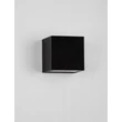 Aplica de perete exterioara NovaLuce ROB metal, negru, LED, 11W, 671lm, 3000K, IP54 - NL-9136409