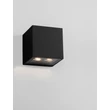 Aplica de perete exterioara NovaLuce ROB metal, negru, LED, 11W, 671lm, 3000K, IP54 - NL-9136409