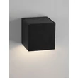 Aplica de perete exterioara NovaLuce ROB metal, negru, LED, 11W, 671lm, 3000K, IP54 - NL-9136409