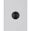 Aplica de perete exterioara NovaLuce PASSO metal, negru, LED, 3W, 130lm, 3000K, IP65 - NL-9136410