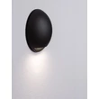 Aplica de perete exterioara NovaLuce PASSO metal, negru, LED, 3W, 130lm, 3000K, IP65 - NL-9136410