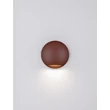 Aplica de perete exterioara NovaLuce PASSO metal, maro, LED, 3W, 130lm, 3000K, IP65 - NL-9136412