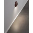 Aplica de perete exterioara NovaLuce PASSO metal, maro, LED, 3W, 130lm, 3000K, IP65 - NL-9136412