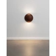 Aplica de perete exterioara NovaLuce PASSO metal, maro, LED, 4W, 186lm, 3000K, IP65 - NL-9136415