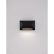 Aplica de perete exterioara NovaLuce SUB metal, negru, LED, 5W, 225lm, 3000K, IP65 - NL-9136416