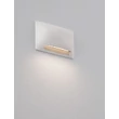 Aplica de perete exterioara NovaLuce SUB metal, alb, LED, 5W, 225lm, 3000K, IP65 - NL-9136417