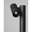 Lampadar exterior NovaLuce PEC metal, negru, LED, 8W, 223lm, 3000K, IP65 - NL-9136420