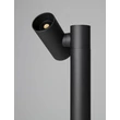Lampadar exterior NovaLuce PEC metal, negru, LED, 8W, 223lm, 3000K, IP65 - NL-9136420