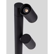 Lampadar exterior NovaLuce PEC metal, negru, LED, 13W, 520lm, 3000K, IP65 - NL-9136421