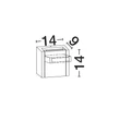 Aplica de perete exterioara NovaLuce KIOO metal, lemn, sticla, negru, LED, 10W, 775lm, 3000K, IP65 - NL-9136427