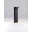 Lampadar exterior NovaLuce ROB metal, sticla, negru, transparent, LED, 11W, 464lm, 3000K, IP65 - NL-9136429