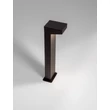 Lampadar exterior NovaLuce ROB metal, sticla, negru, transparent, LED, 11W, 464lm, 3000K, IP65 - NL-9136429