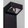 Lampadar exterior NovaLuce ROB metal, sticla, negru, transparent, LED, 13W, 757lm, 3000K, IP65 - NL-9136430