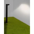 Lampadar exterior NovaLuce ROB metal, sticla, negru, transparent, LED, 13W, 757lm, 3000K, IP65 - NL-9136430