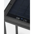 Veioza solara exterioara NovaLuce TEGOLO metal, sticla, antracit, LED, 2W, 231lm, 3000K, IP54 - NL-9136431