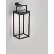 Veioza solara exterioara NovaLuce TEGOLO metal, sticla, antracit, LED, 2W, 231lm, 3000K, IP54 - NL-9136431