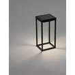 Veioza solara exterioara NovaLuce TEGOLO metal, sticla, antracit, LED, 2W, 231lm, 3000K, IP54 - NL-9136431