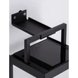 Veioza solara exterioara NovaLuce TEGOLO metal, sticla, antracit, LED, 2W, 231lm, 3000K, IP54 - NL-9136431