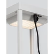 Veioza solara exterioara NovaLuce TEGOLO metal, sticla, alb, LED, 2W, 231lm, 3000K, IP65 - NL-9136432