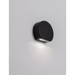 Aplica de perete exterioara NovaLuce SANGO metal, negru, LED, 4W, 102lm, 3000K, IP54 - NL-9136433