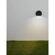 Aplica de perete exterioara NovaLuce SANGO metal, negru, LED, 4W, 102lm, 3000K, IP54 - NL-9136433