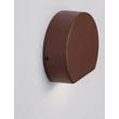Aplica de perete exterioara NovaLuce SANGO metal, maro, LED, 4W, 102lm, 3000K, IP54 - NL-9136436