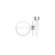 Aplica de perete exterioara NovaLuce RODIX metal, negru, LED, 5W, 307lm, 3000K, IP54 - NL-9136437
