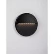 Aplica de perete exterioara NovaLuce RODIX metal, negru, LED, 5W, 307lm, 3000K, IP54 - NL-9136437
